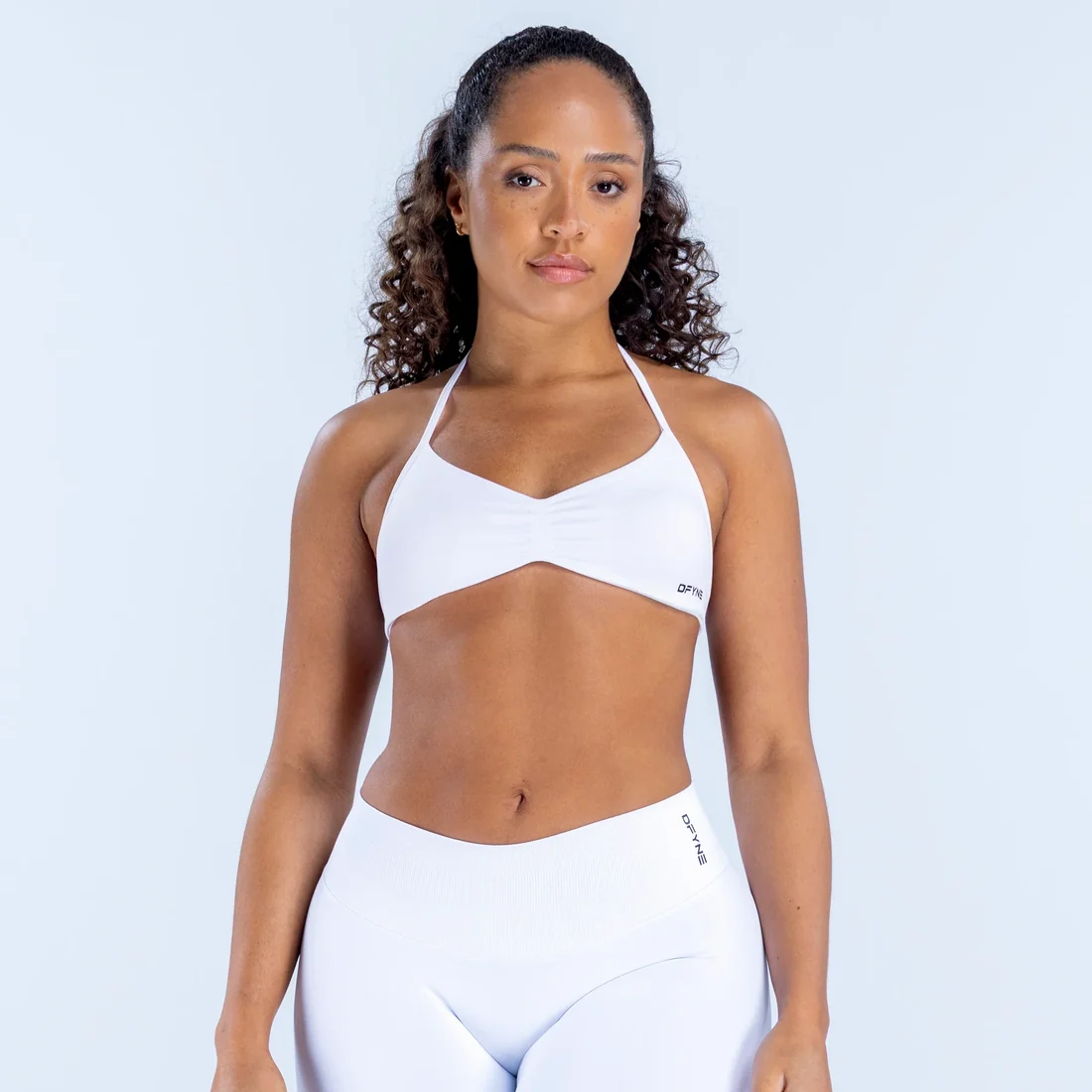 Impact Strappy Bra - Blanc